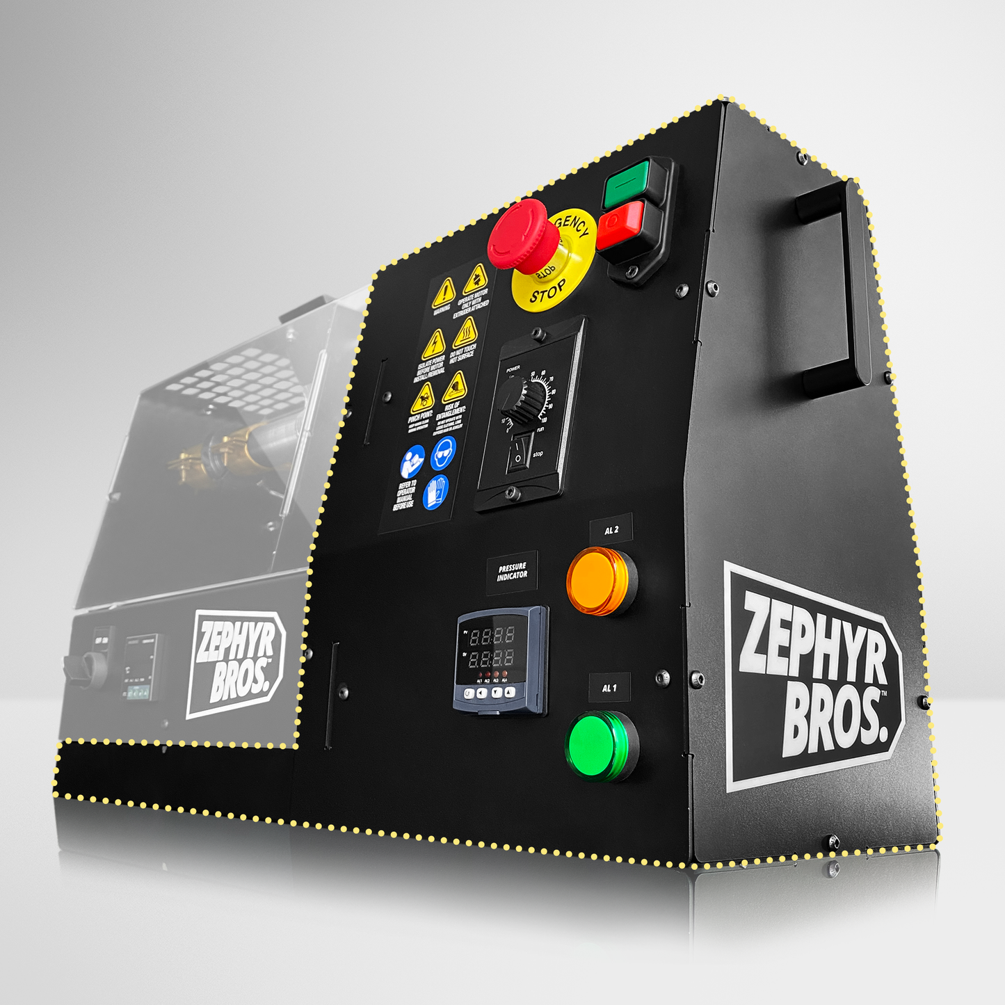 Modular motor for benchtop plastic extrusion machine | Made in Australia