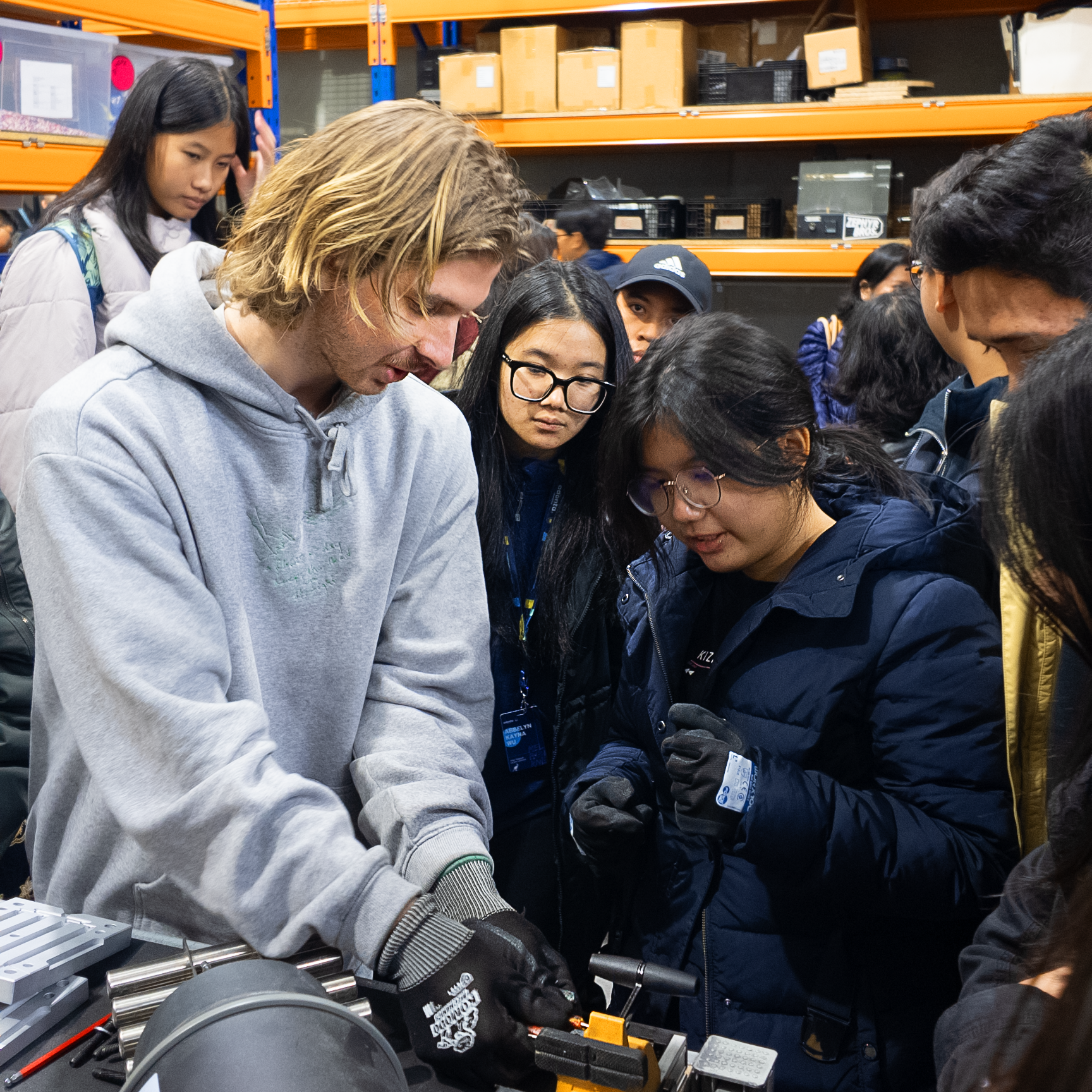 Hands-on factory tour at Precious Plastic Melbourne, Victoria Australia
