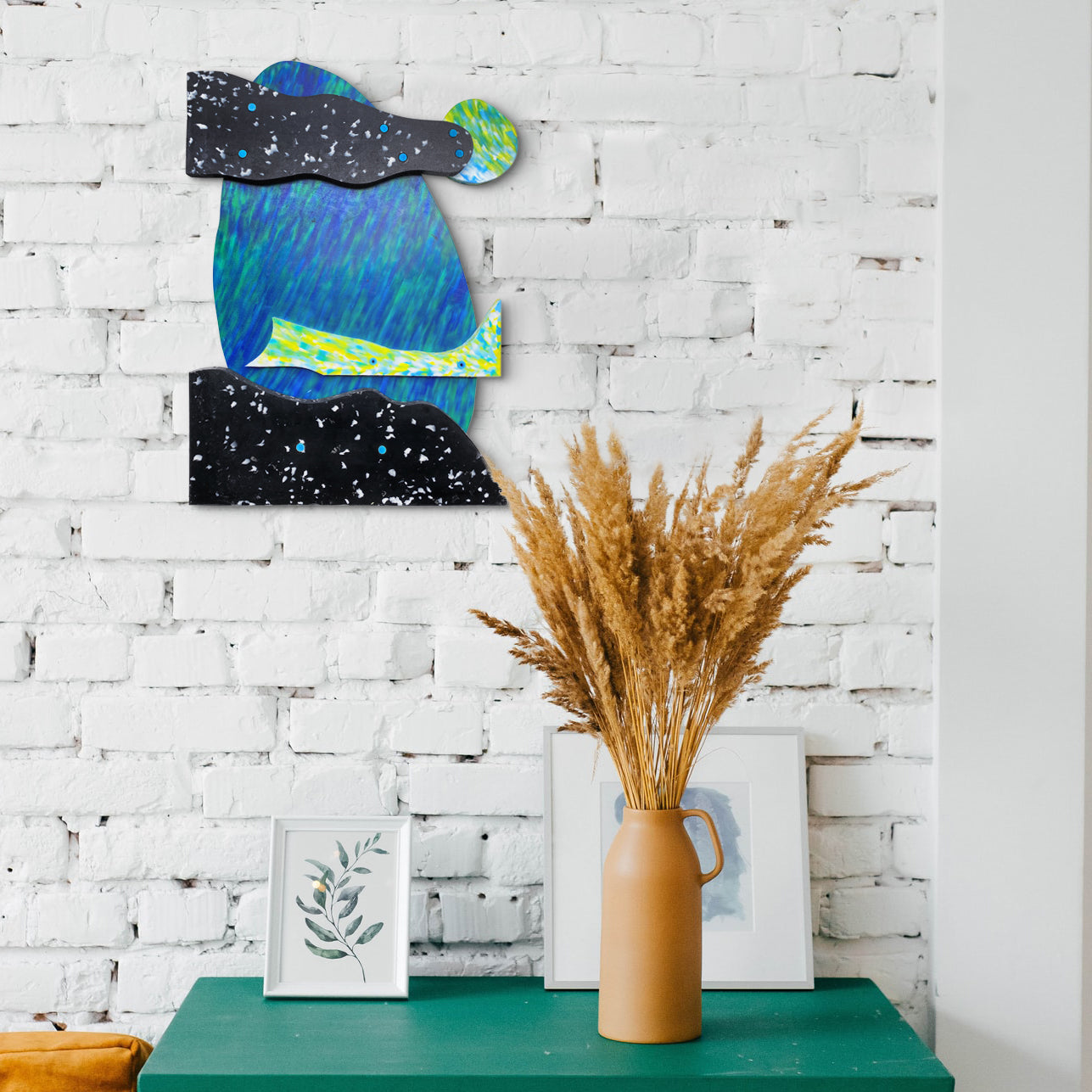 Recycled Art - Ocean Series 'Storm At Sea'
