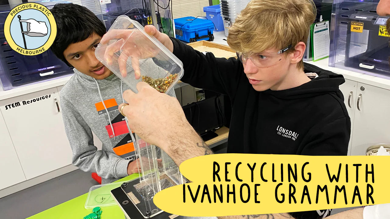 Load video: Recycling program and incursion at Ivanhoe Grammar School
