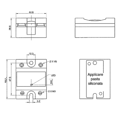 Parts - Panel Mount Solid State Relay