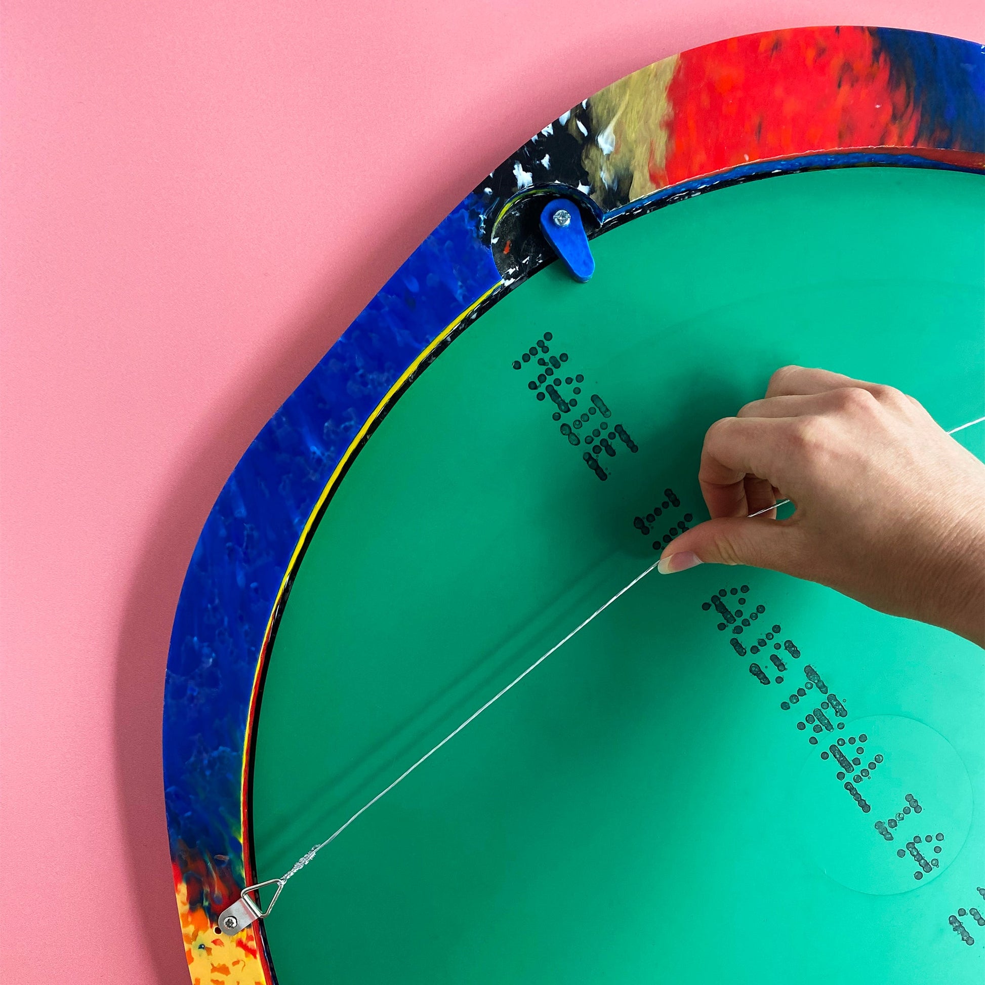 Recycled Plastic Wall Art Limited Edition Mirror Precious Plastic