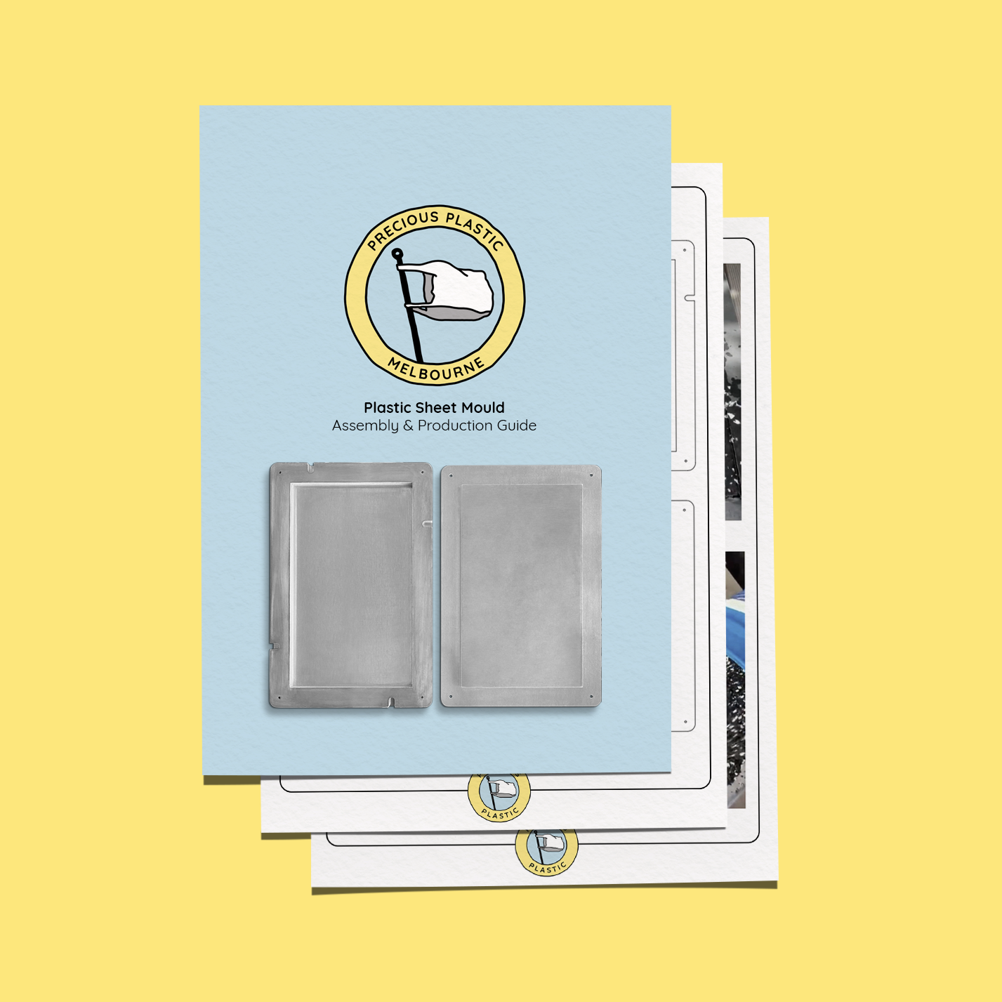 Plastic Sheet Downloadable Template Files – Precious Plastic Melbourne