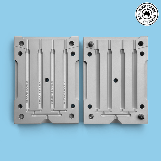 Multi Triangular Pen Mould for making recycled plastic products | Made in Melbourne Australia