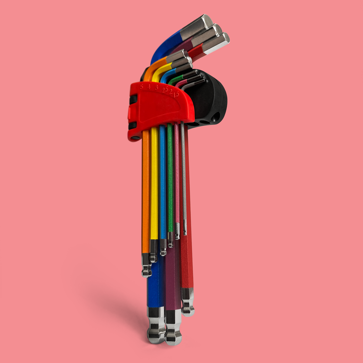 Pink Allen Key Set Equipment - Allen Key Set – Precious Plastic Melbourne