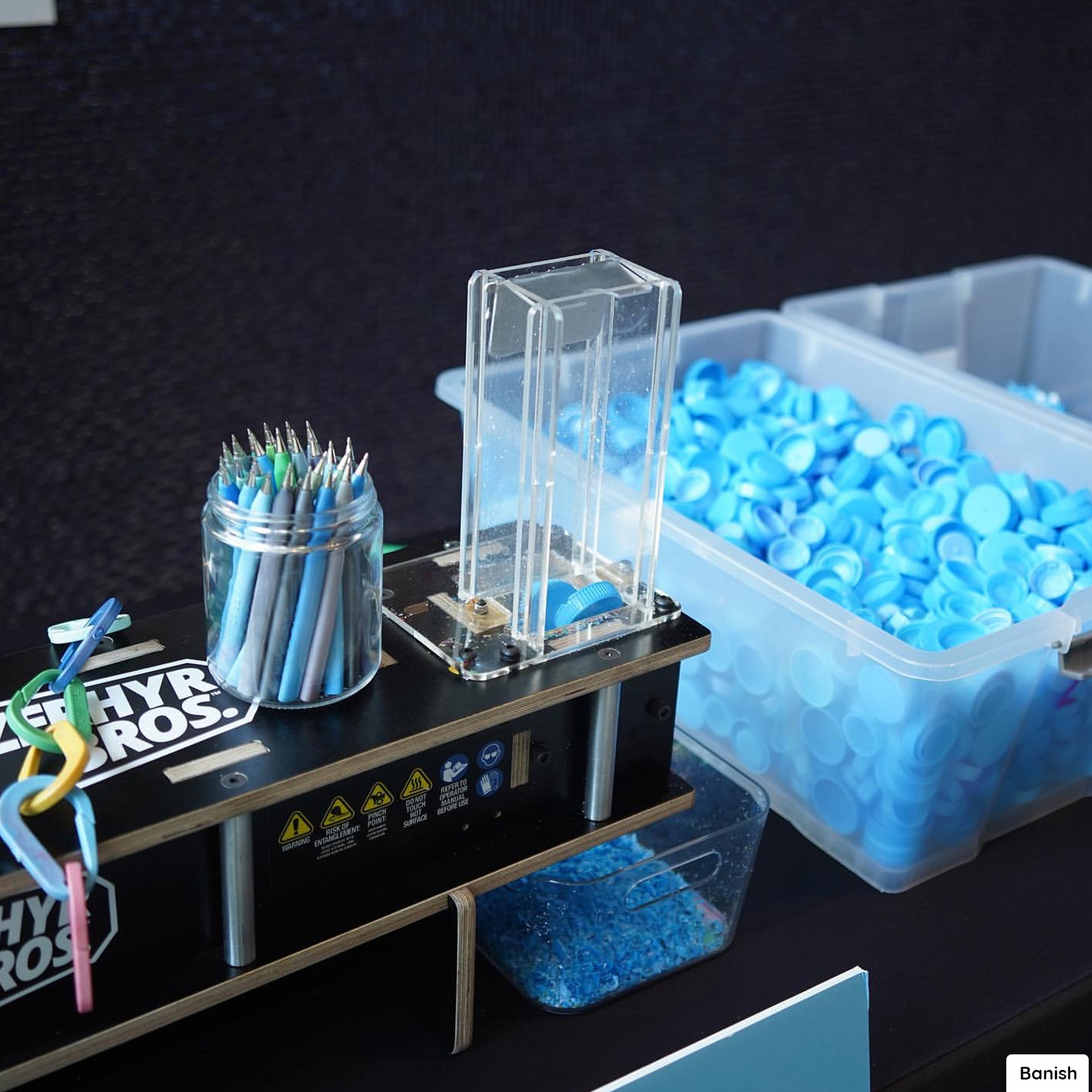 Precious Plastic Melbourne Benchtop Shredder | Zephyr Bros