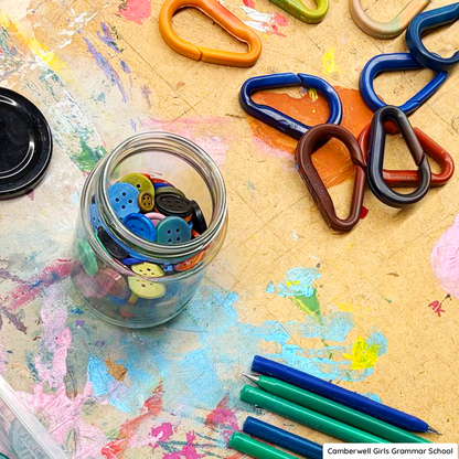 Recycled plastic button mould for schools | Precious Plastic Australia