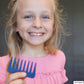 DIY recycled plastic handbag comb | Precious Plastics Melbourne, Victoria Australia