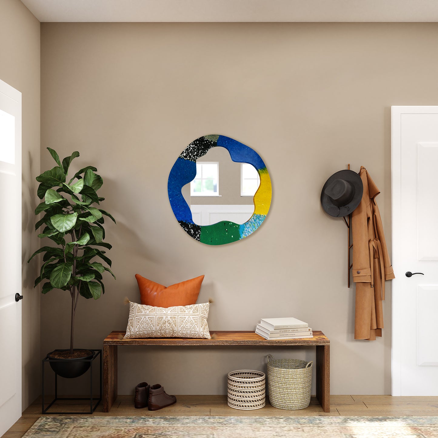 Recycled Art - Mirror 1