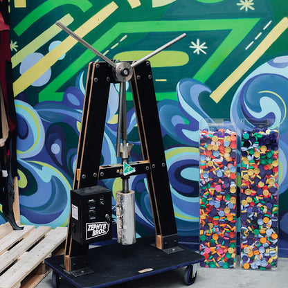 Zephyr Brothers injection machine by Precious Plastic Melbourne