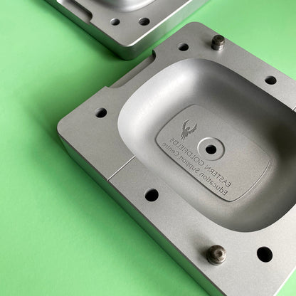 Product mould for custom made recycled plastics trinket trays