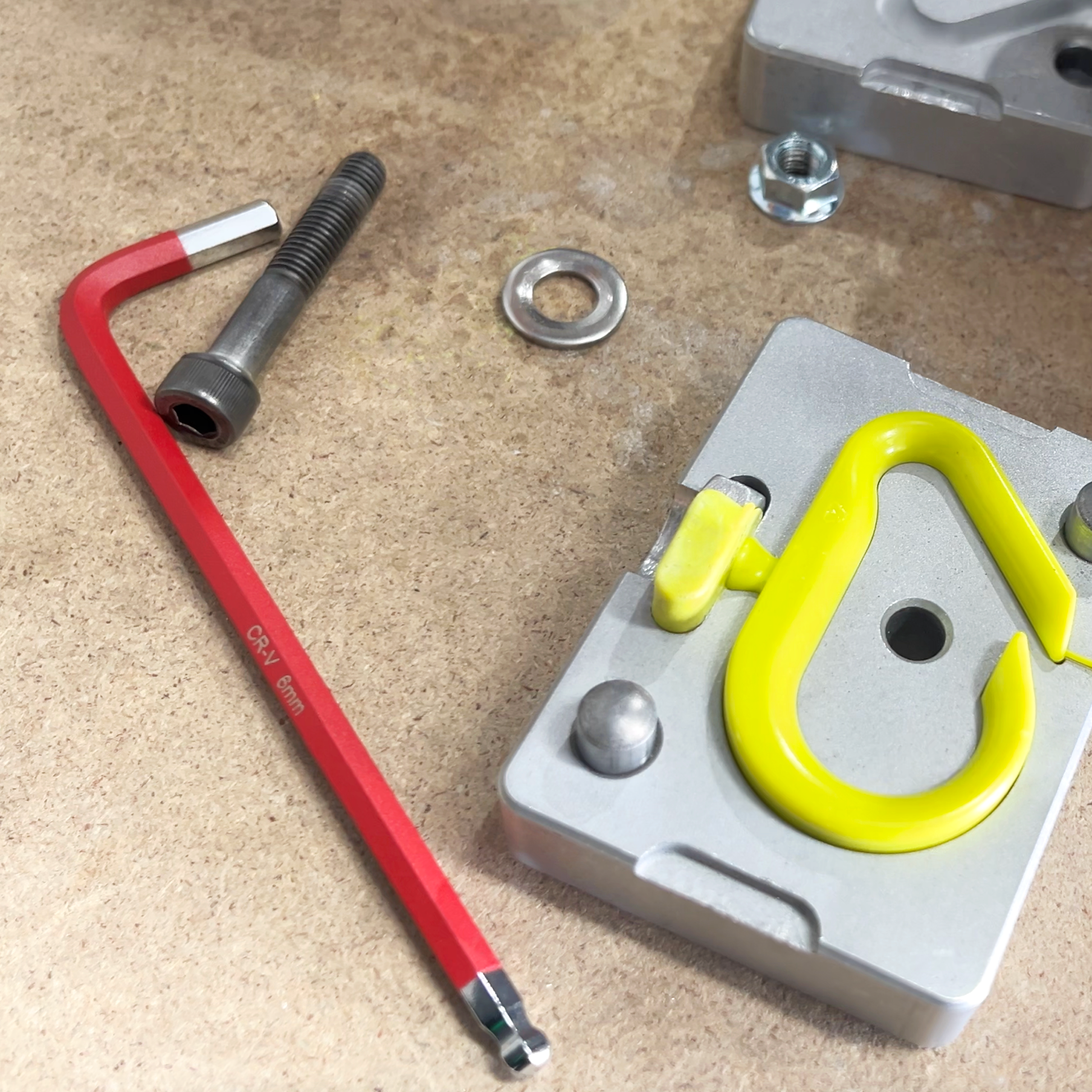 Multi-colour allen key set