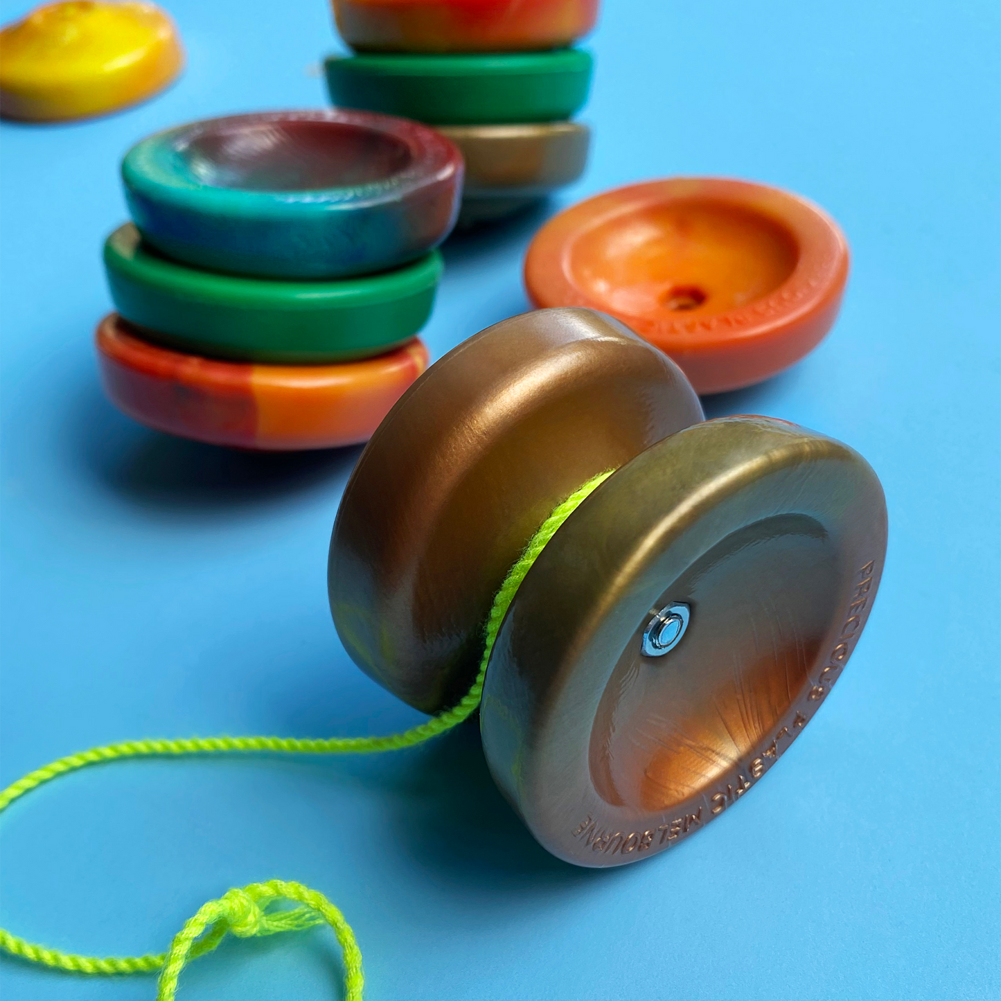 Yo-Yo Mold by Precious Plastic Melbourne! Our aluminium mould (mold) transforms plastic waste into epic yo-yos.