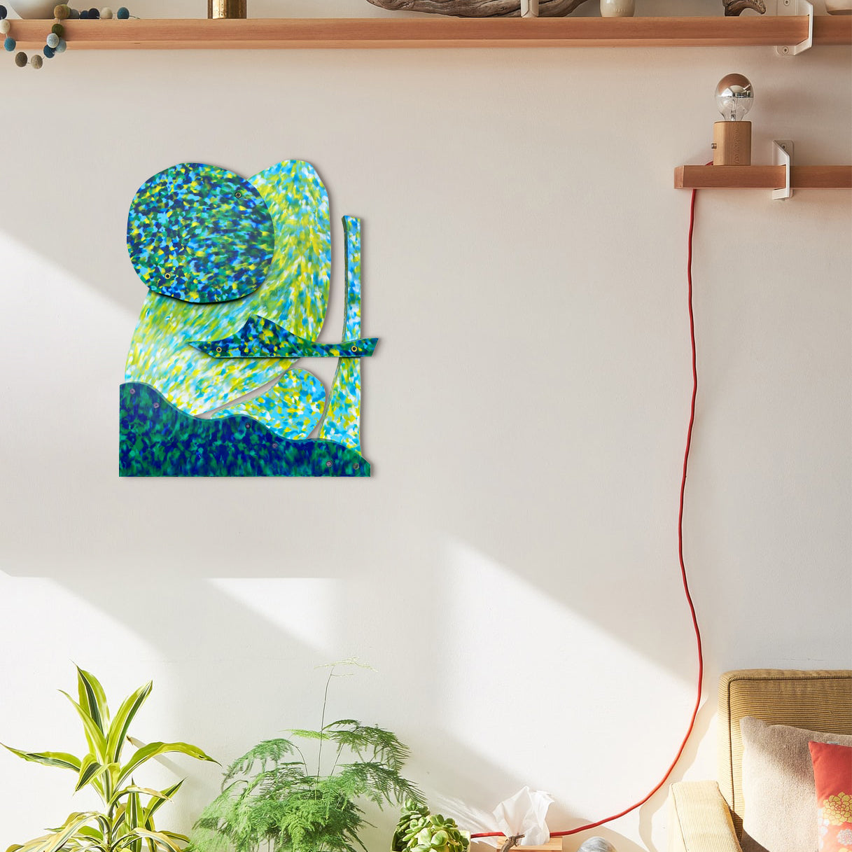 Recycled Art - Ocean Series 'Tidal Moon'
