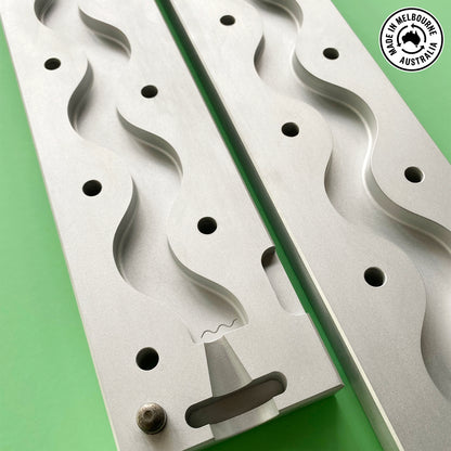 Recycled plant stakes | Custom product molds by Precious Plastic Australia